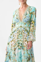 CAMILLA + The White Lotus Crystal Maxi Dress