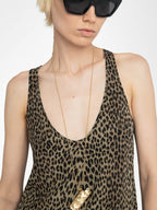 ZADIG & VOLTAIRE
Tarysa Leopard-Print Tank Top – Leaves