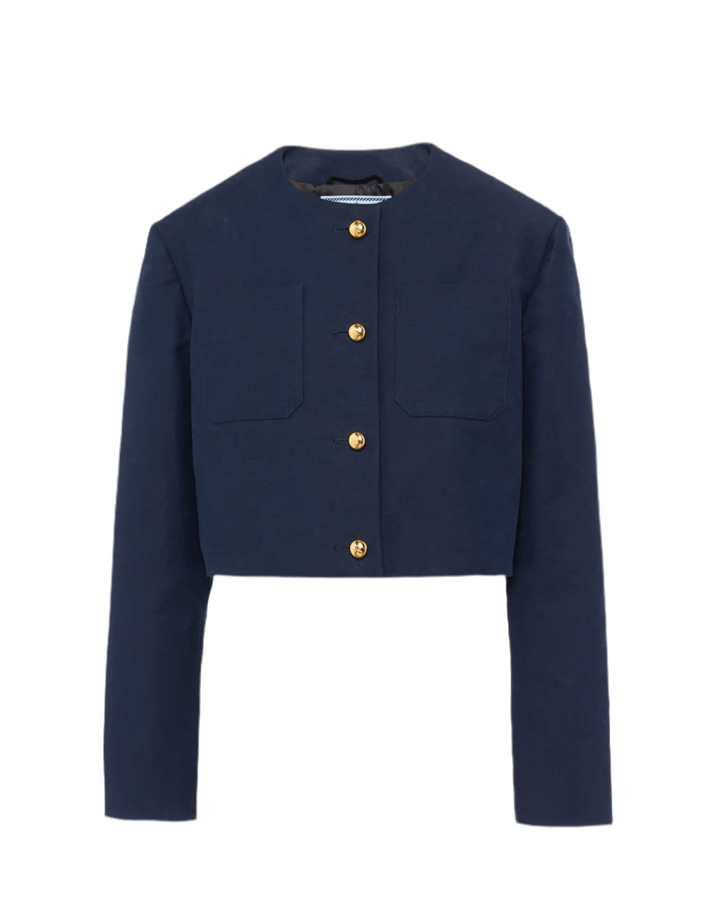 PRADA Single-breasted tricotine jacket