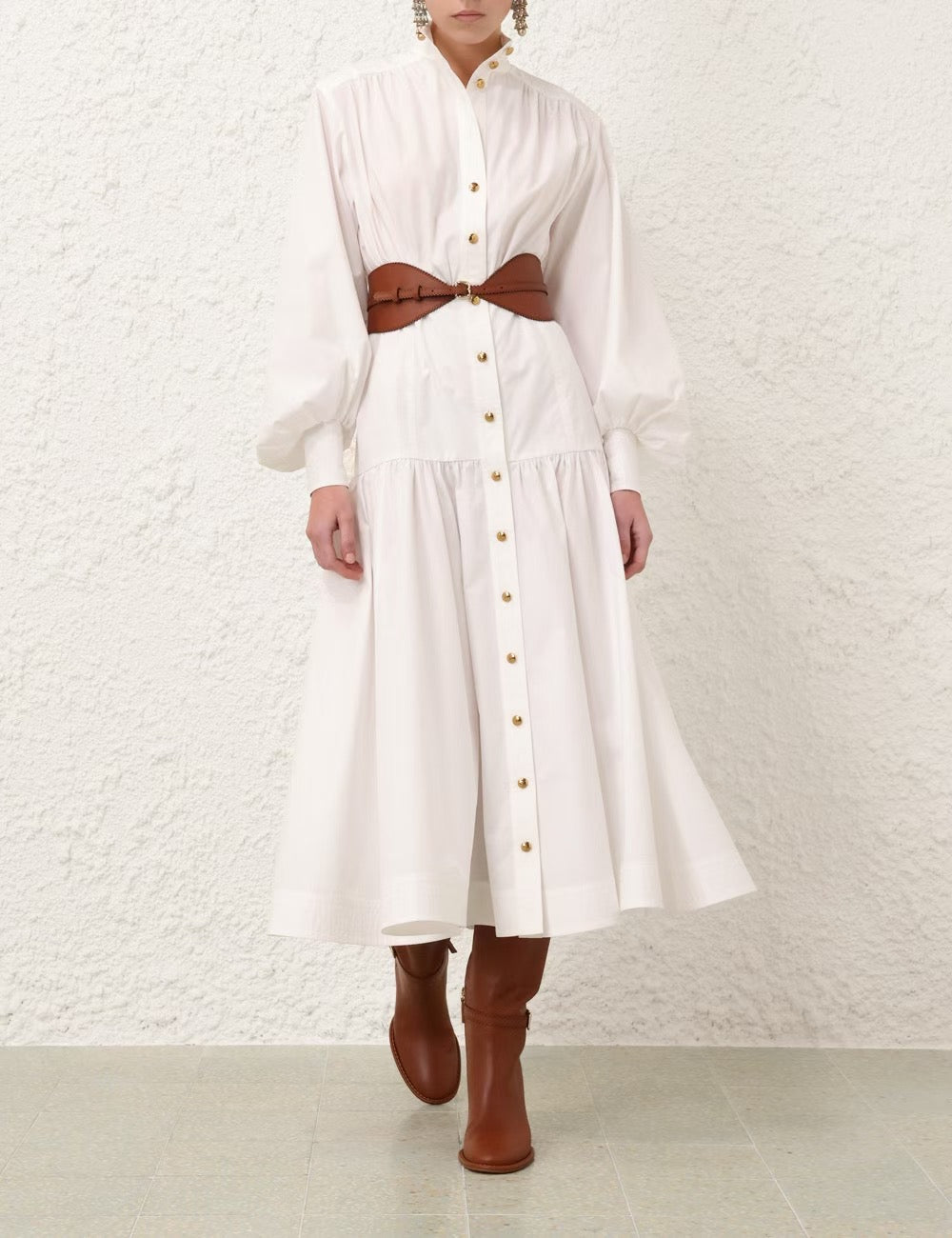 ZIMMERMANN Utility Midi Dress