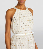 MaxMara
Volita belted printed silk crepe de chine midi dress