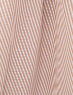 ZIMMERMANN Hypnotic Tuck Mini Dress – Tan Stripe