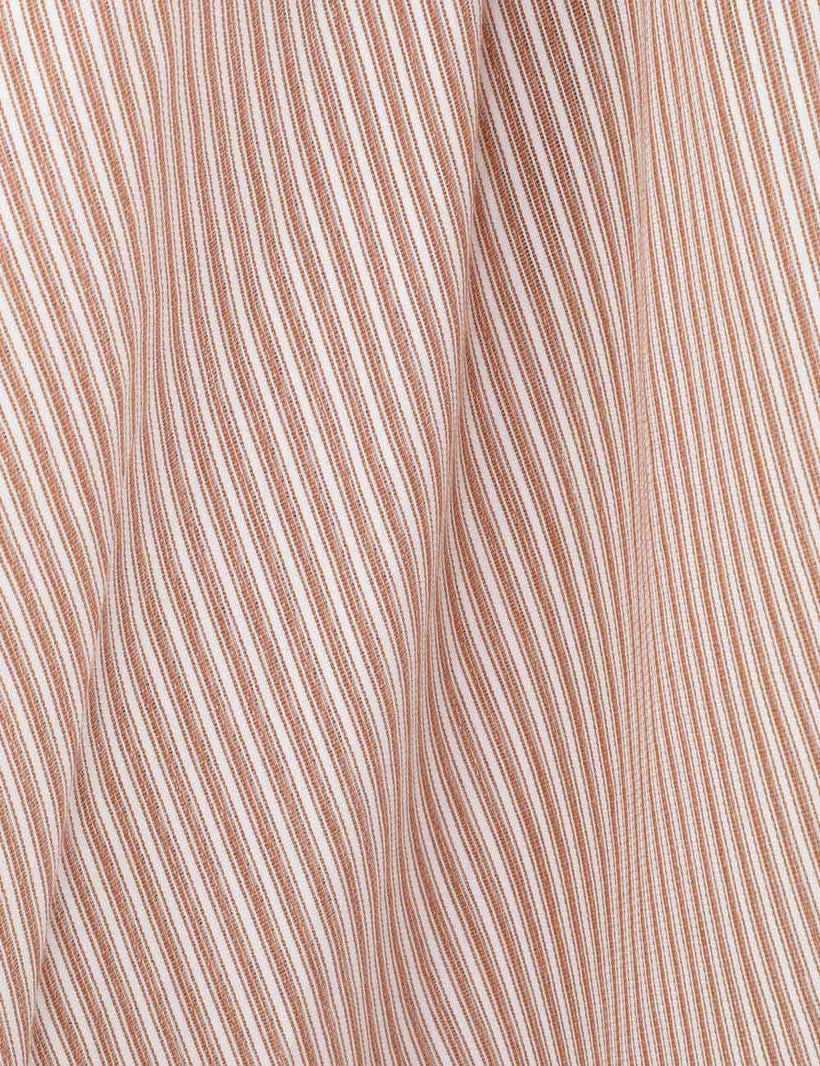 ZIMMERMANN Hypnotic Tuck Mini Dress – Tan Stripe