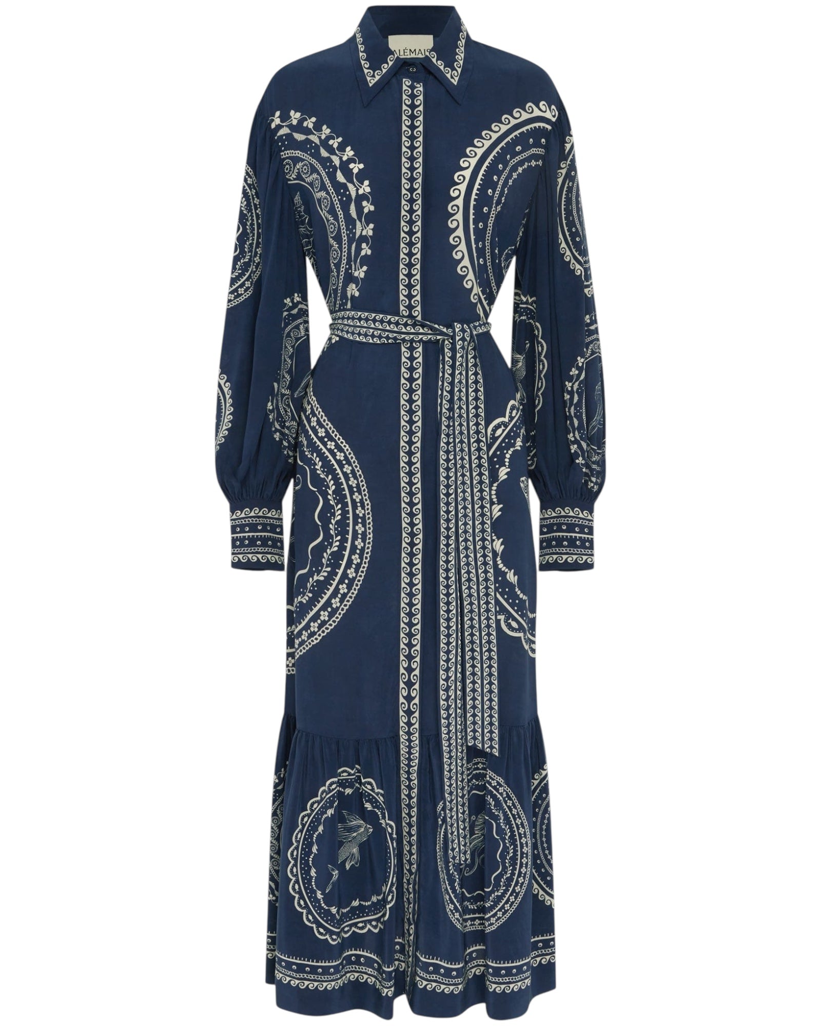 0107 ALÉMAIS

Oceane Silk Shirtdress