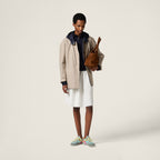 Miu Miu

Blouson in Panama and Technical Pongé