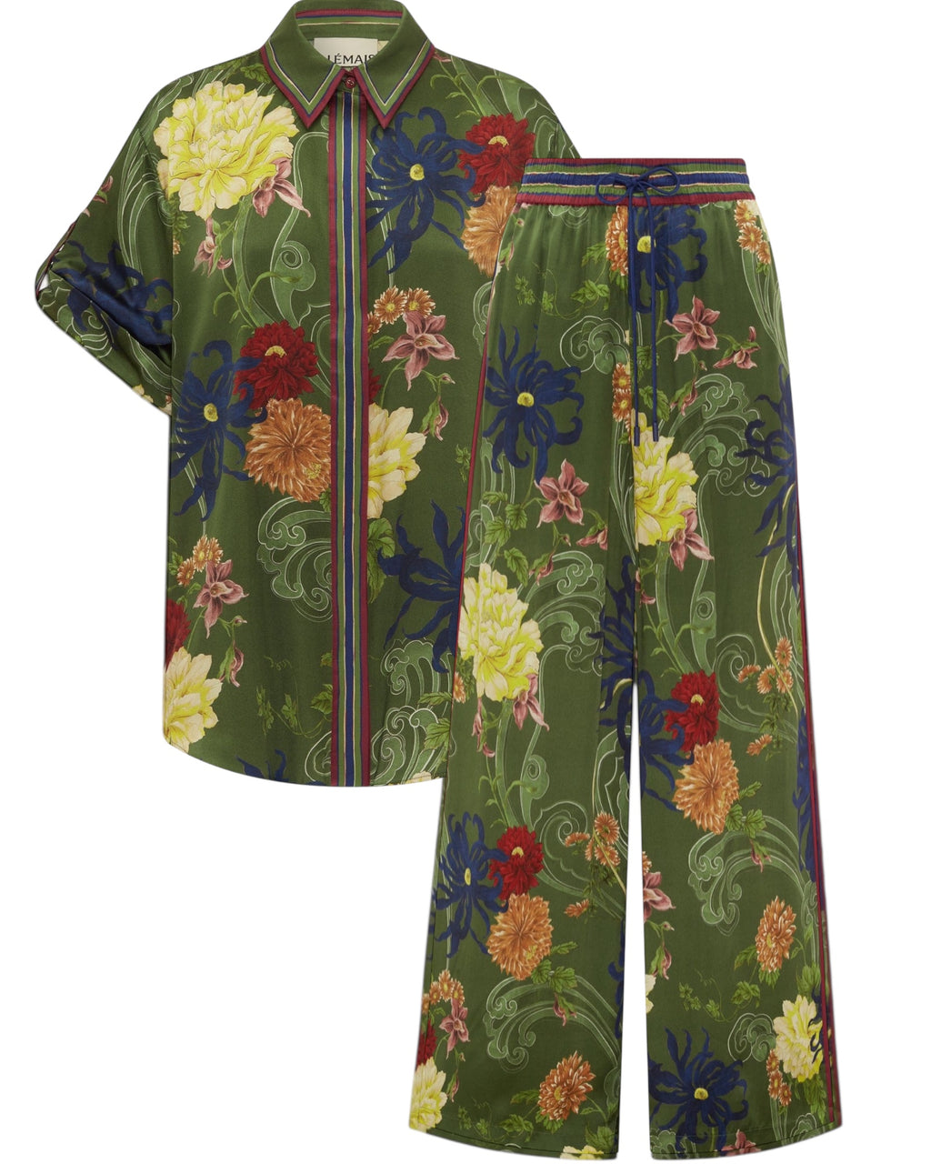 0102 ALÉMAIS

Avery Silk Shirt & Pant Set