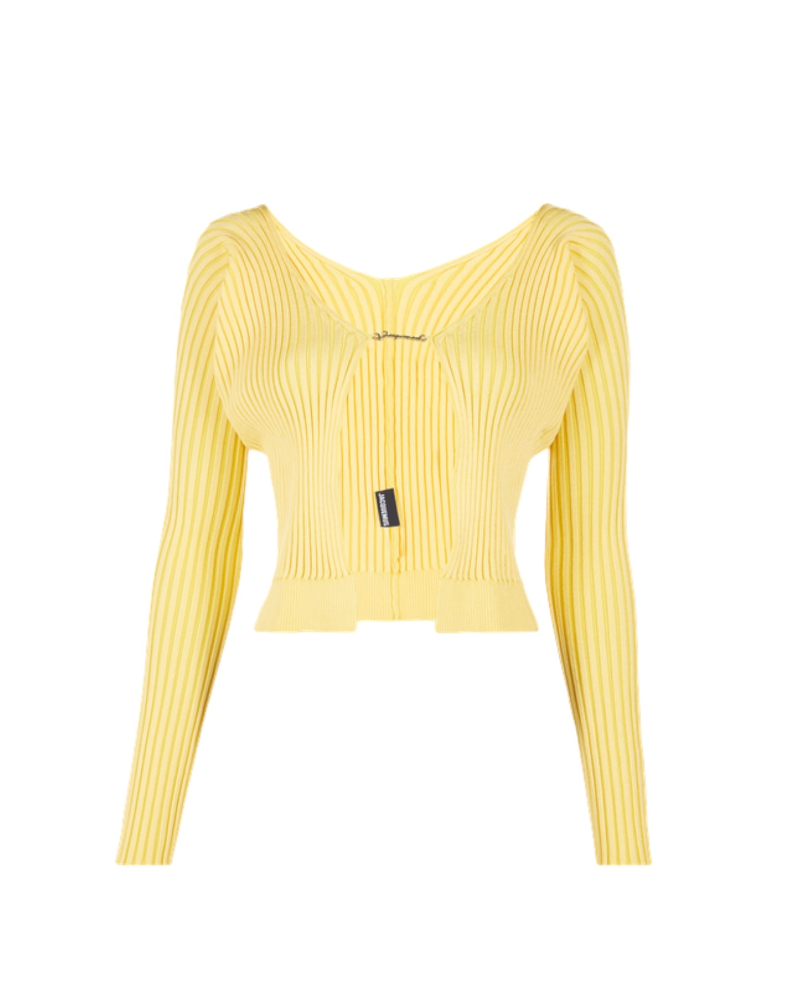 JACQUEMUS
La Maille Pralù Longue cardigan - Yellow