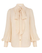 ZIMMERMANN
Georgette Bow Shirt