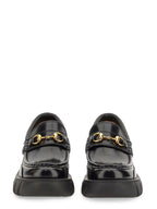 GUCCI Horsebit Leather Loafers