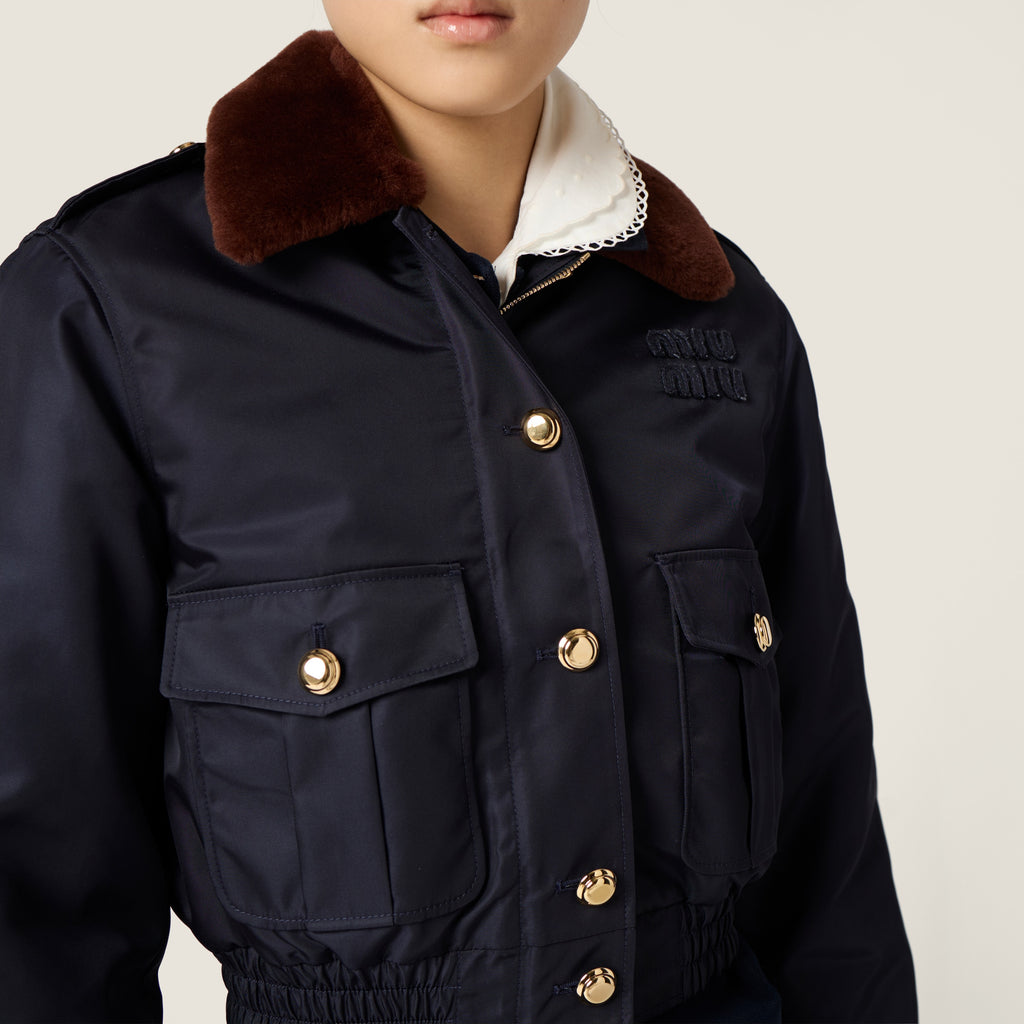 Miu Miu
Technical Gazar Blouson Jacket