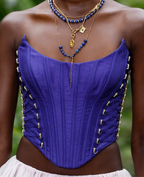 ZIMMERMANN Strapless boned-bodice top