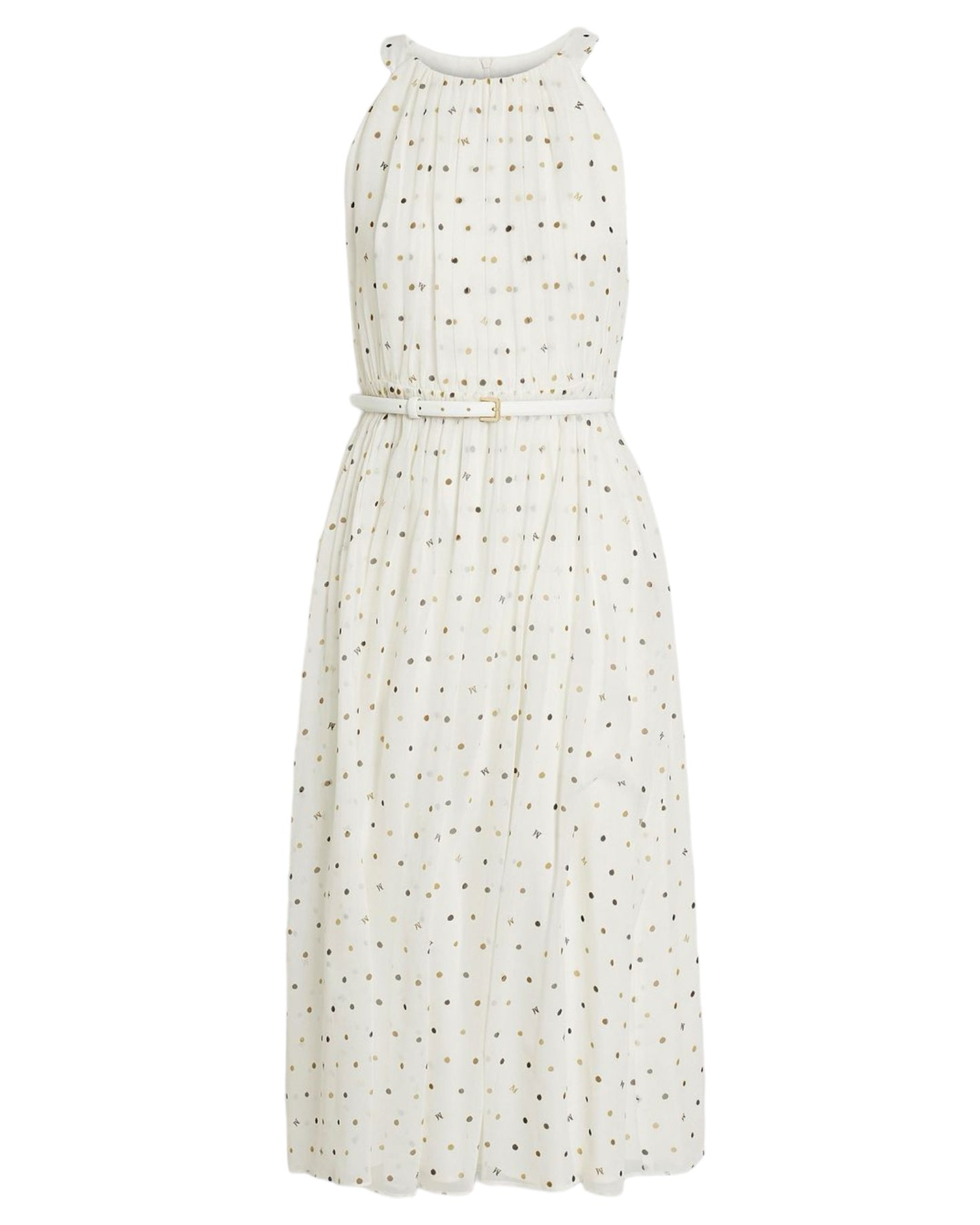 MaxMara
Volita belted printed silk crepe de chine midi dress