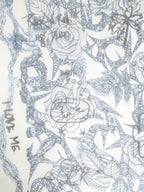 ZADIG & VOLTAIRE Kerry Scarf Roses 135