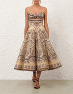 ZIMMERMANN – Luna Twist Midi Dress