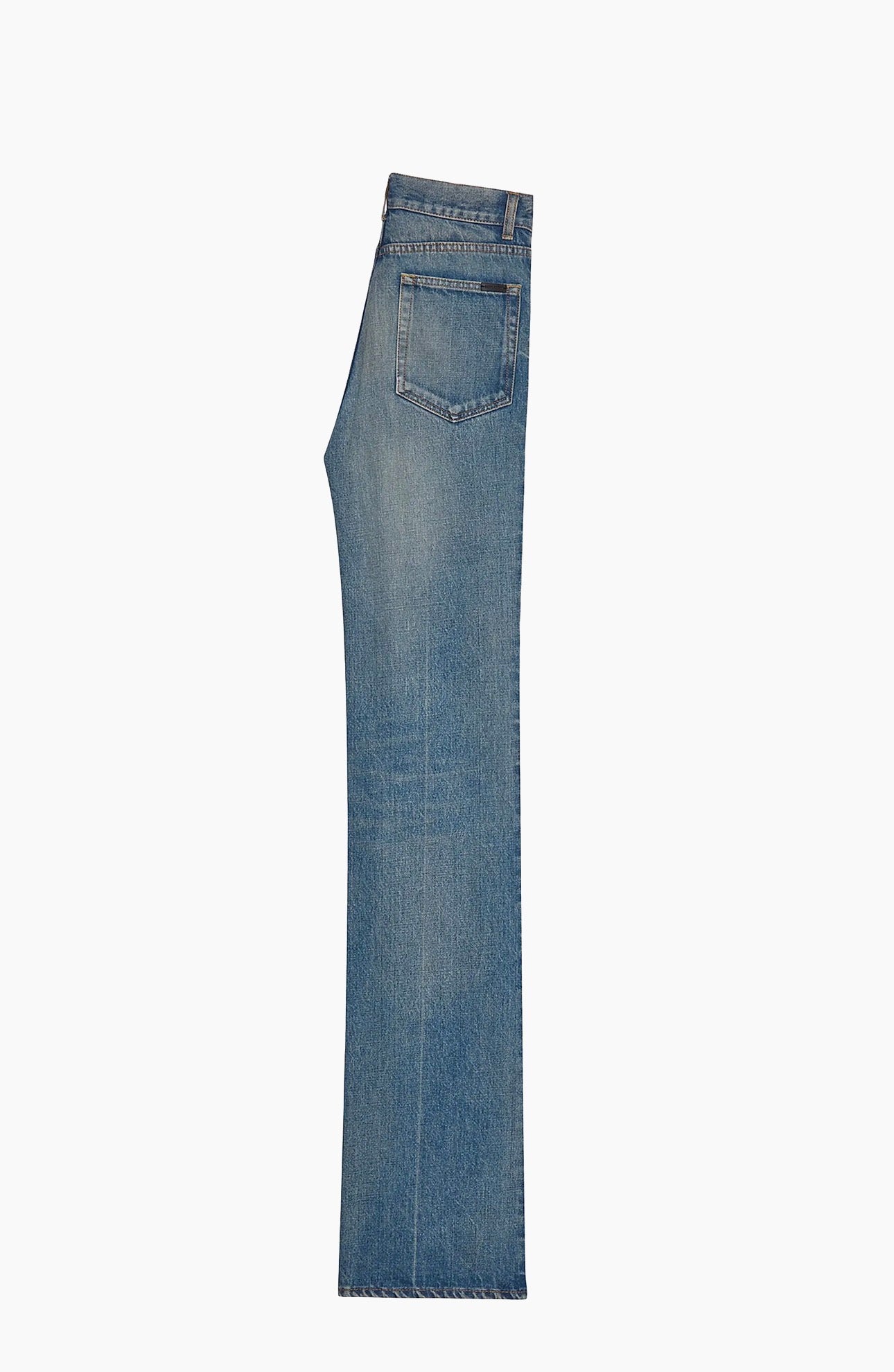 SAINT LAURENT 70'S JEANS IN BLUE VINTAGE DENIM
AUTHENTIC MEDIUM BLUE