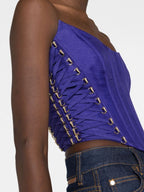 ZIMMERMANN Strapless boned-bodice top