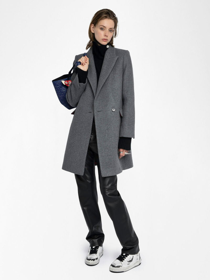 ZADIG & VOLTAIRE
Miewl Wool-Blend Coat