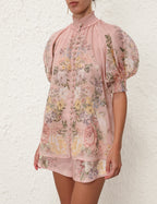 ZIMMERMANN Waverly Short Sleeve Blouse