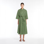 MAXMARA Weekend 
Varenna Cotton Shirt Dress
Green
