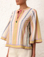 ZIMMERMANN

August Embroidered Shirt