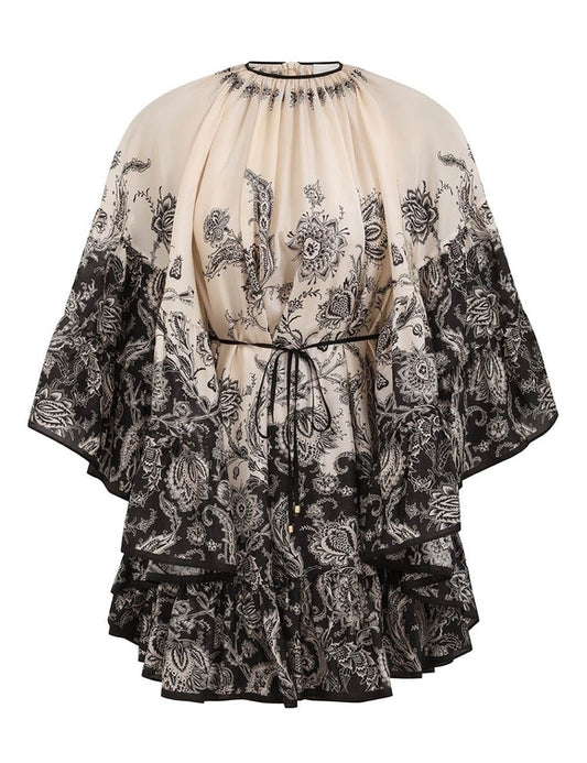 ZIMMERMANN



Rhiannon Lantern Mini Dress – Cream/Black Floral