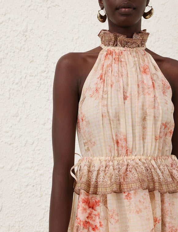 ZIMMERMANN
Illuminate Halter Midi Dress