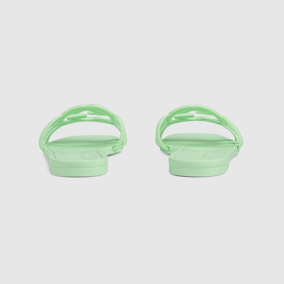 GUCCI WOMEN'S INTERLOCKING G SLIDE SANDAL