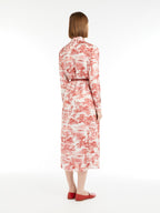 MAXMARA STUDIO
Printed silk shirt dress
