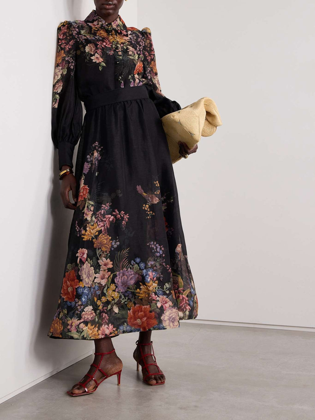 Zimmermann 
Pavilion Tie  Neck Shirt