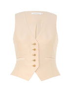 Zimmermann 
Illuminate Waistcoat – Macadamia