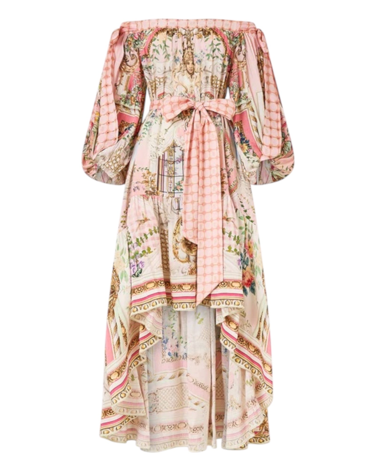 CAMILLA Bow Sleeve Maxi Dress – Lisbon Lullaby