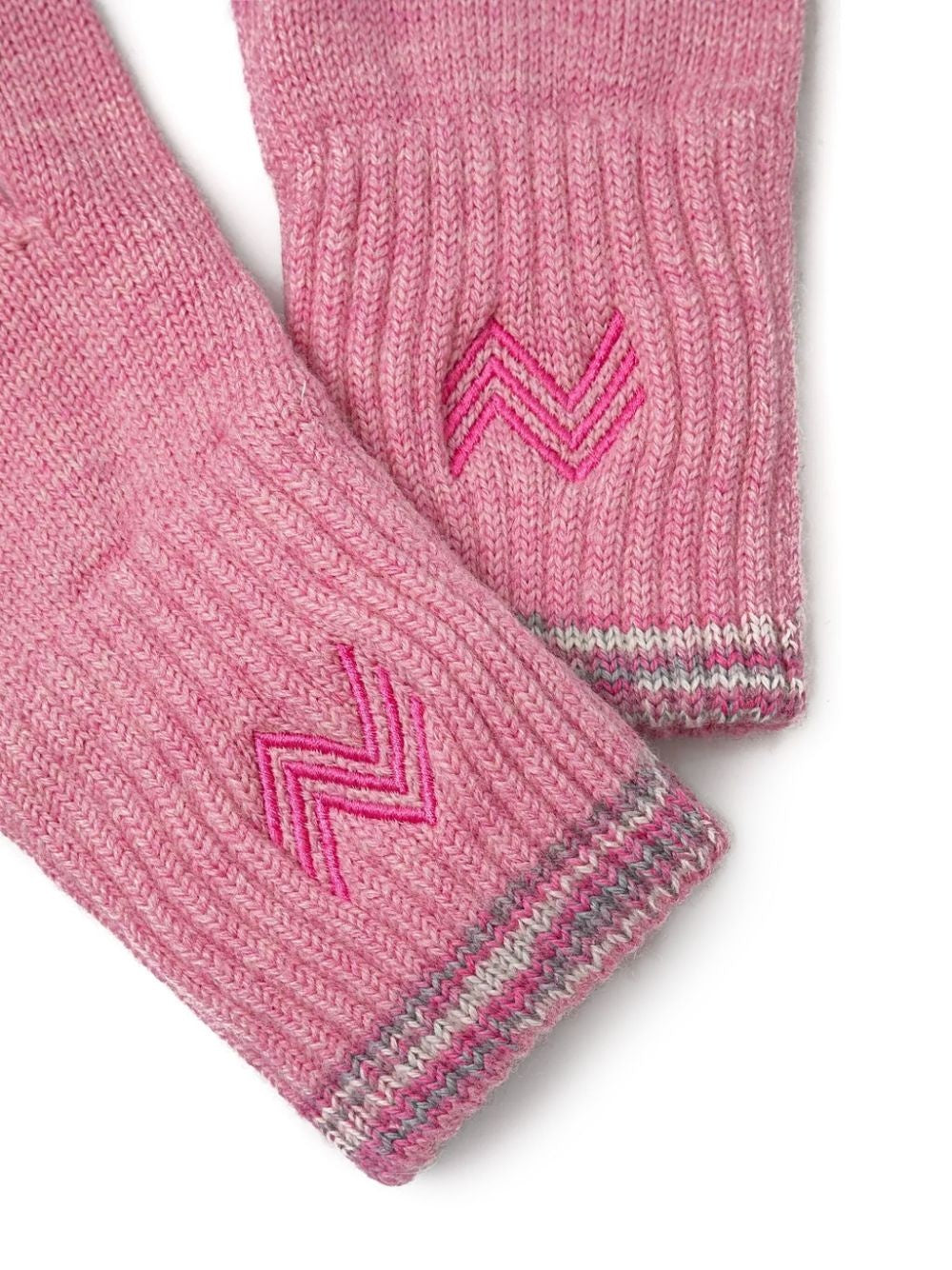 MISSONI – Logo-Embroidered Wool Gloves