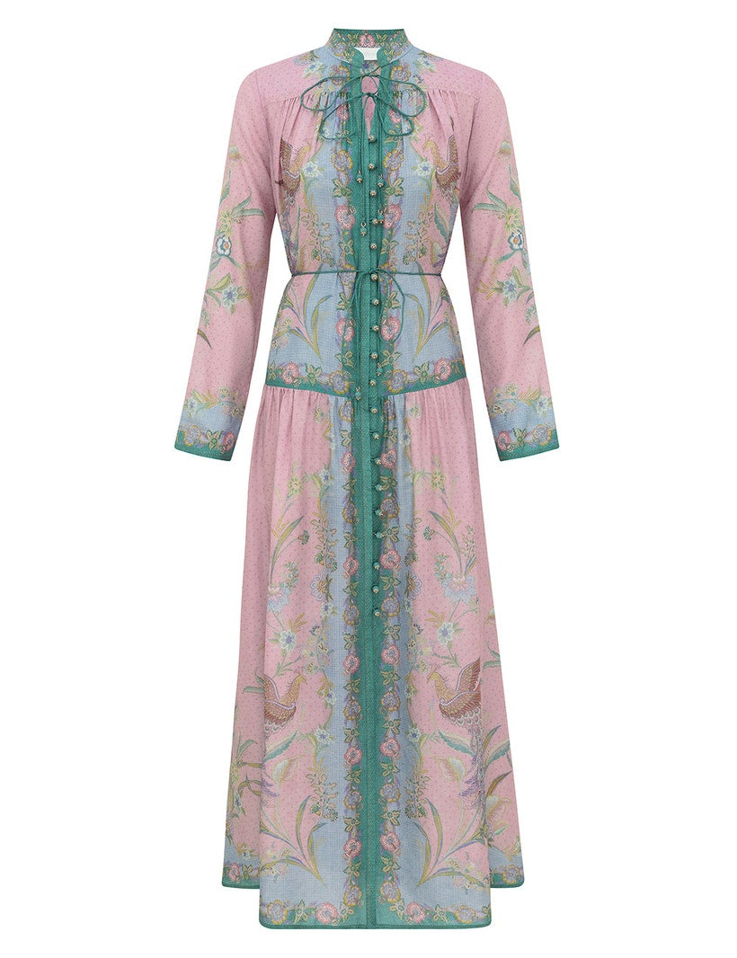 ZIMMERMANN – Indra Long Sleeve Maxi Dress