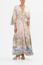 CAMILLA Petal Sleeve Long Dress – Palacio Playground