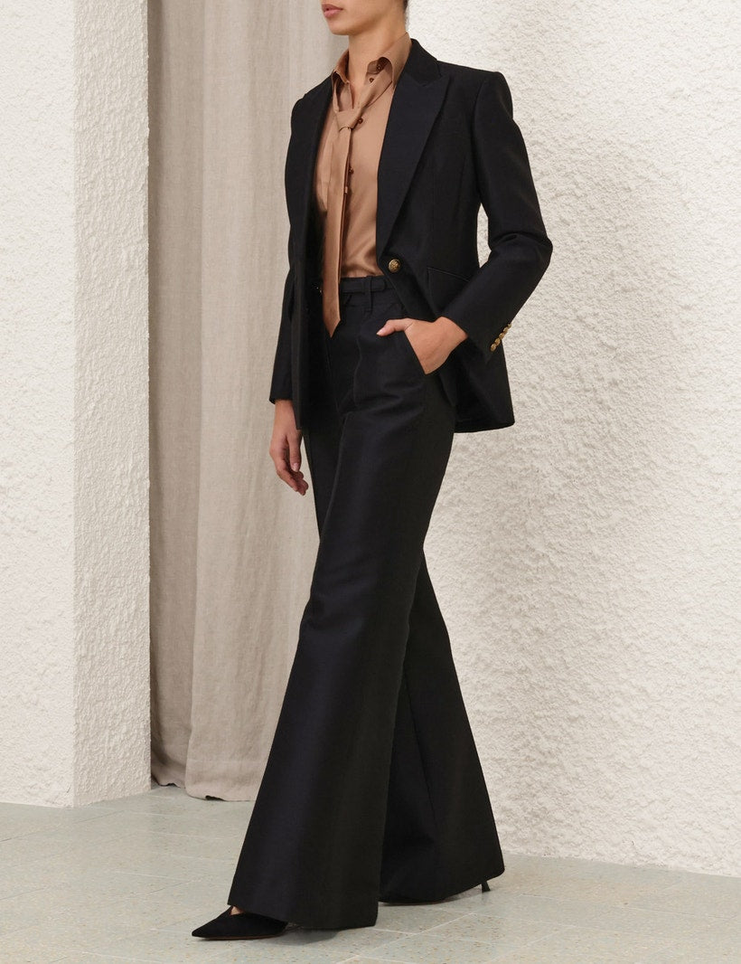 ZIMMERMANN Hypnotic Tailored Jacket – Black