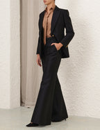 ZIMMERMANN Hypnotic Tailored Jacket – Black