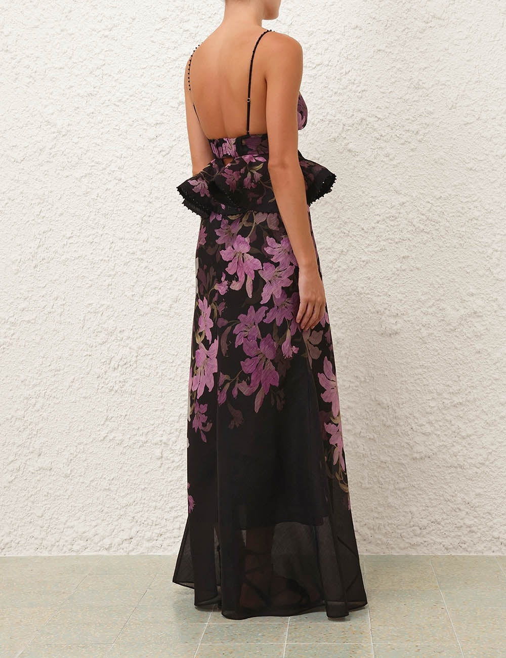 ZIMMERMANN



Dawning Ruffle Slip Dress – Black Lily