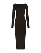 DOLCE & GABBANA
Square-neck stretch-woven midi dress