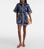 0105 ALÉMAIS

Oceane Linen Mini Dress