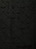 ZADIG & VOLTAIRE Glenn Metallic Monogram Scarf 135