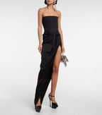 AMINA MUADDI
Angelica leather platform pumps