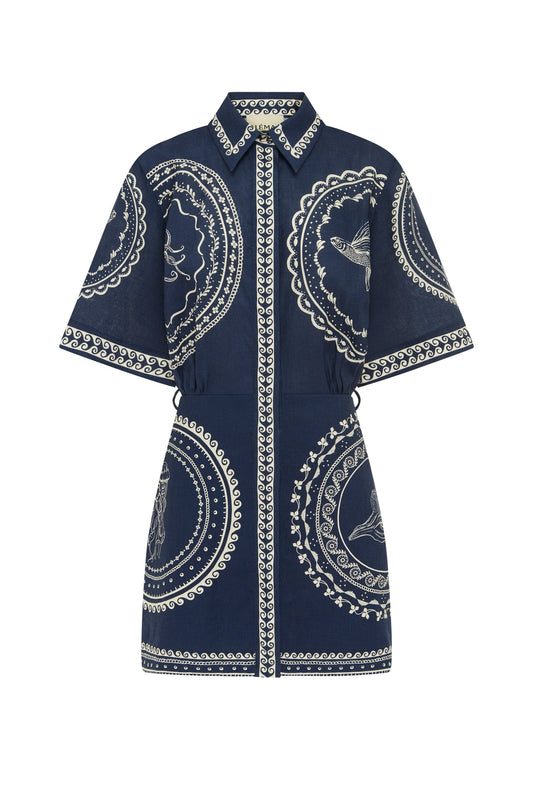0105 ALÉMAIS

Oceane Linen Mini Dress
