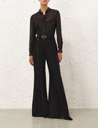 ZIMMERMANN
Hypnotic Jewelled Body Shirt – Black