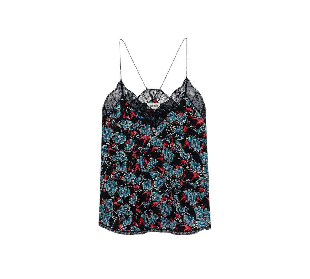 ZADIG & VOLTAIRE 
Christy floral-print silk camisole