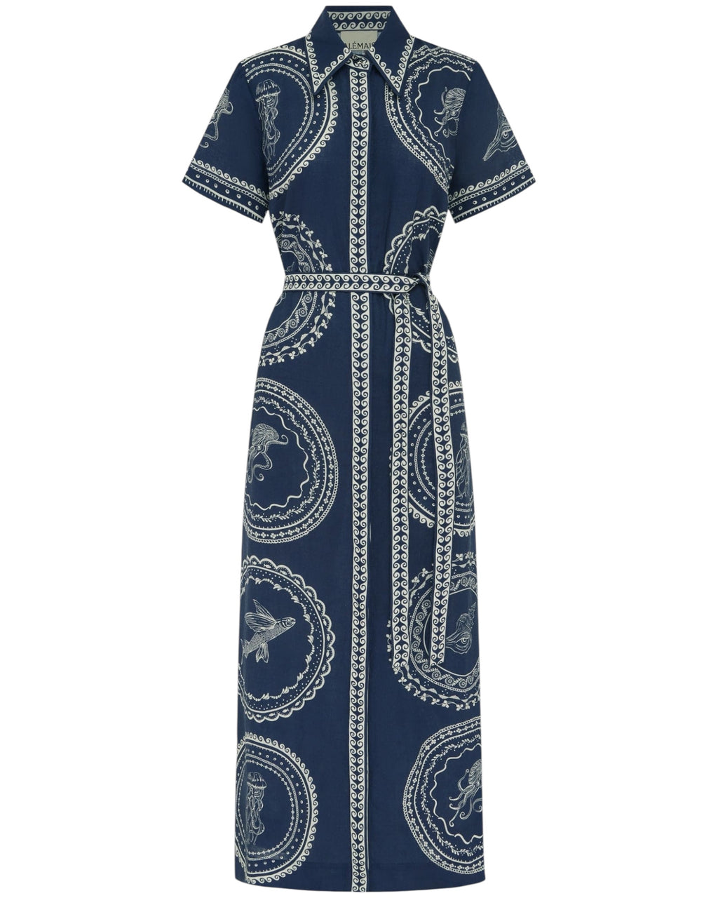 0106 ALÉMAIS

Oceane Linen Shirtdress