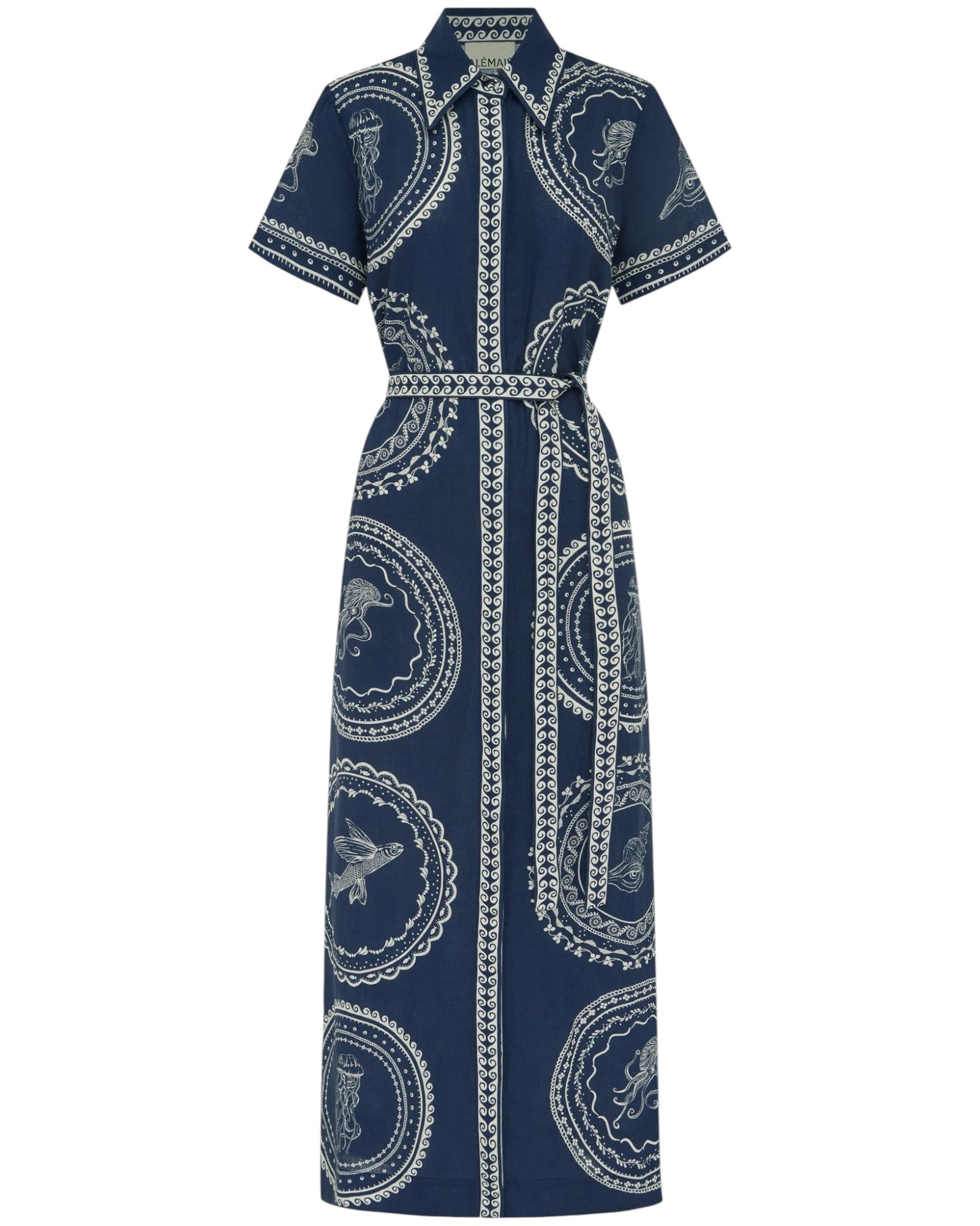 0106 ALÉMAIS

Oceane Linen Shirtdress