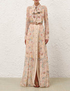 ZIMMERMANN – Rebellion Pussybow Shirt Dress