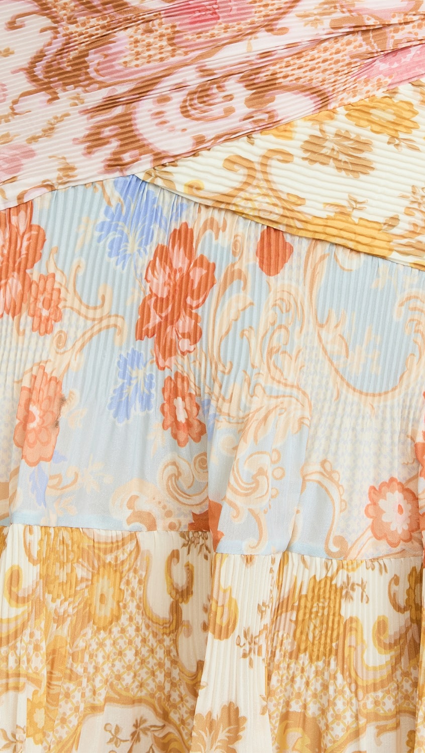 ZIMMERMANN Postcard midi skirt