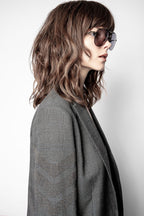 ZADIG & VOLTAIRE
Viva Car Strass Fleche Blazer – Grey