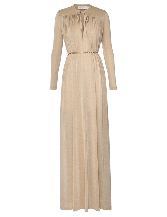 ZIMMERMANN Matchmaker Smock Dress in Gold